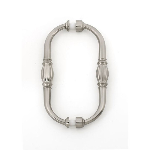 Alno Tuscany G234-6-SN Back-to-Back Pull Traditional in Satin Nickel
