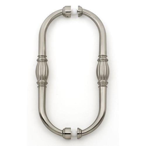 Alno Tuscany G234-8-SN Back-to-Back Pull Traditional in Satin Nickel