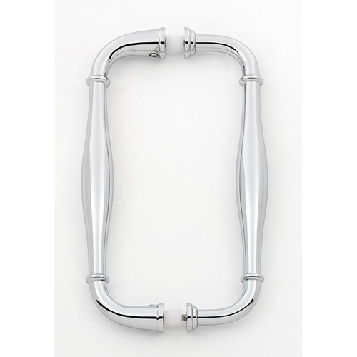 Alno Charlie's Collection G726-6-PC Back-to-Back Pull Traditional in Polished Chrome
