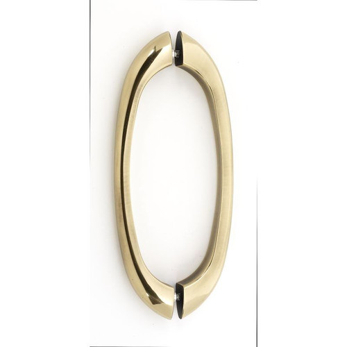 Back-to-Back Pull Modern in Polished Antique