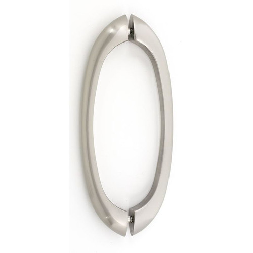 Alno C855 Series G855-8-SN Back-to-Back Pull Modern in Satin Nickel