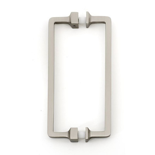 Alno Millennium G950-6-SN Back-to-Back Pull Modern in Satin Nickel