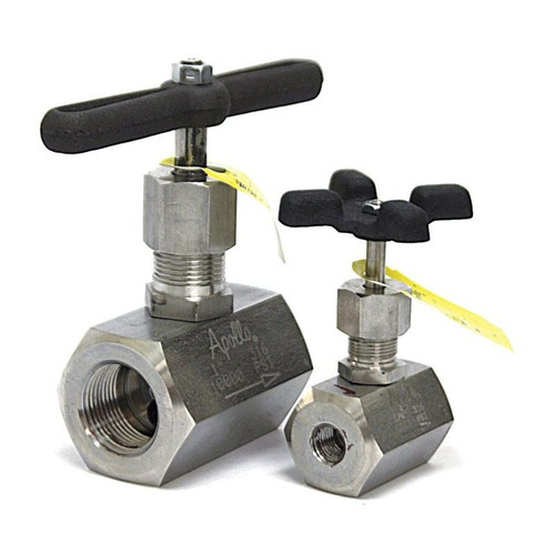 Globe Valve, FNPT, 316 SS, Tee-Handle, 3/4-in