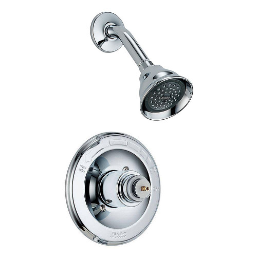 Shower Trim with Touch Clean Technology in Polished Chrome