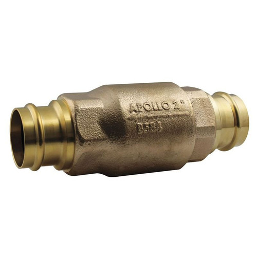Ball Cone Check Valve, Lead Free Bronze, Press Connection Type, 1-in