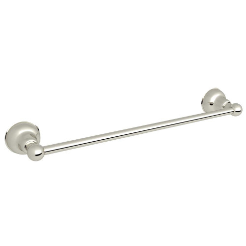 Rohl CIS1/24PN 24in Towel Bar in Polished Nickel