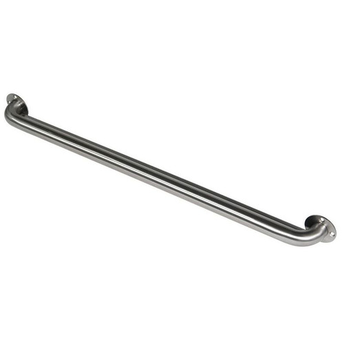 36-in L Stainless Steel Front Mounted Grab Bar, Satin