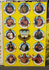 WWF Legends Blockmount Wall Hanger Picture