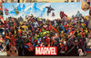 Marvel All Characters Blockmount Wall Hanger Picture