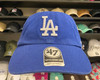 LA Dodgers Blue and White 47Brand Strap Hat