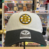 Boston Bruins Beige and Yellow 47 Brand Strap back Hat