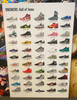 Sneaker Hall of fame Blockmount Wall Hanger Picture
