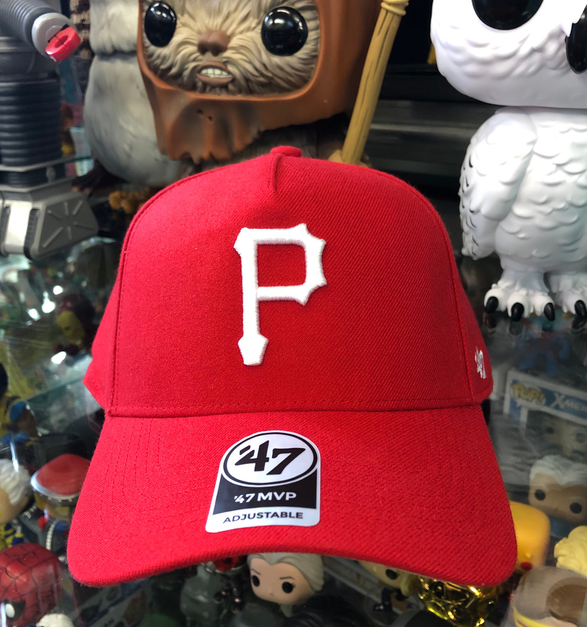 Pittsburgh pirates red hat with c Clearance
