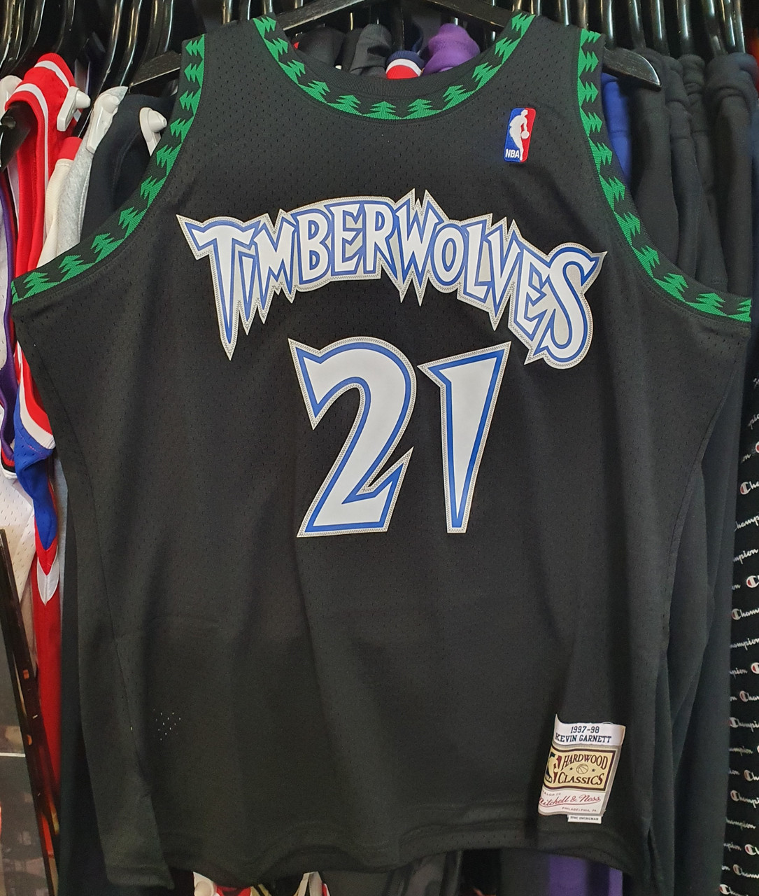 kevin garnett mitchell ness jersey