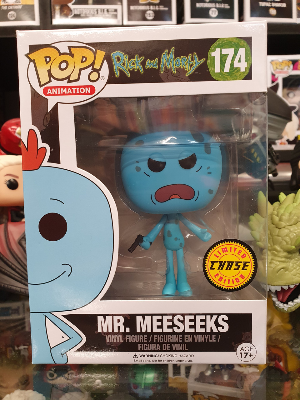 Rick and Morty - Mr Meeseeks Chase Pop 