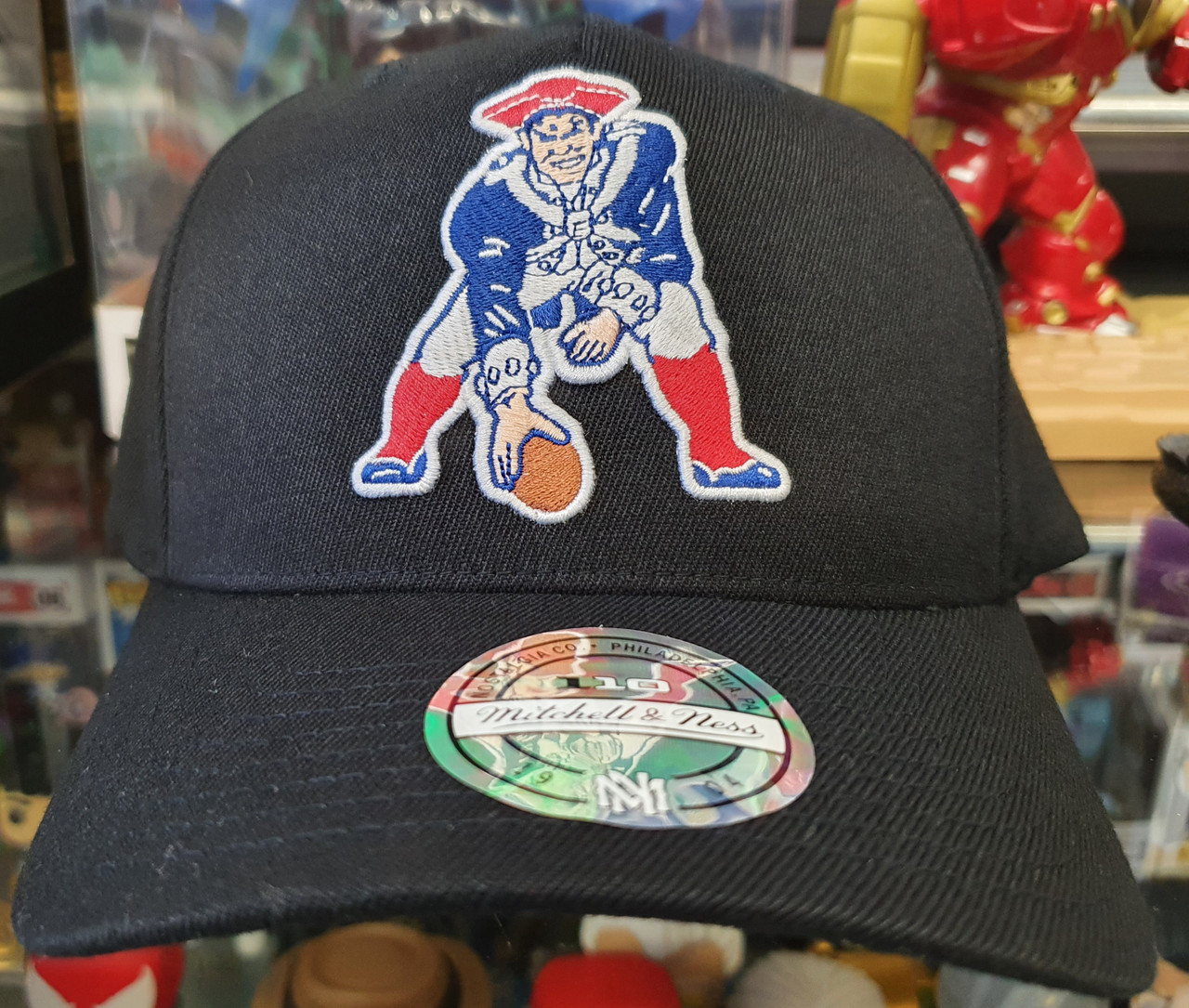 New England Patriots Vintage Flex Mitchell Ness Snapback Hat