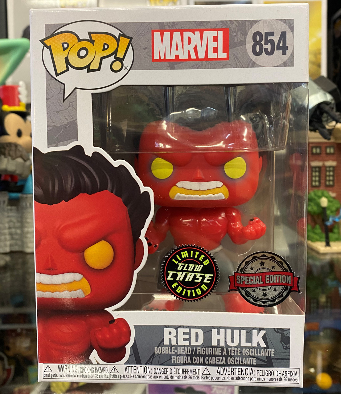 Funko Pop! Marvel Super Heroes: The Immortal Hulk 6 GITD Chase