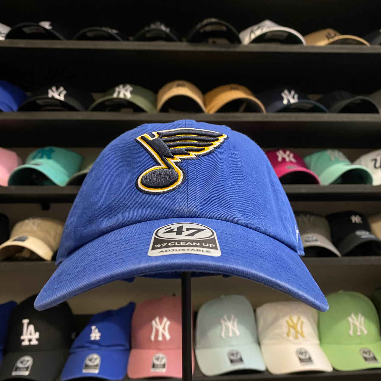 47 Gold St. Louis Blues Clean Up Adjustable Hat