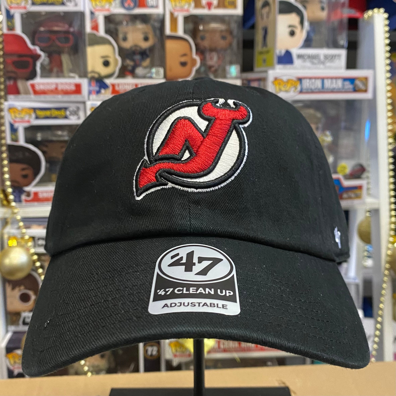 New Jersey Devils '47 Clean Up Adjustable Hat - Green