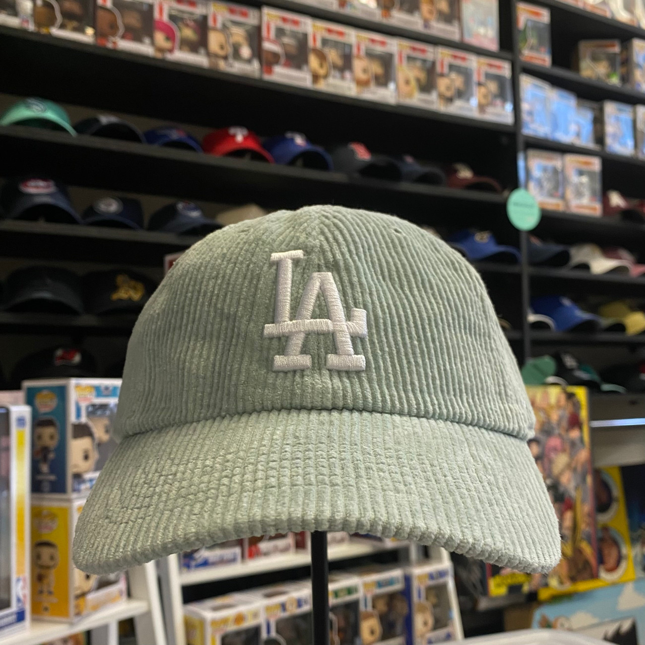 LOS ANGELES DODGERS ADJUSTABLE 47 BRAND CLEAN UP HAT - LIGHT BLUE