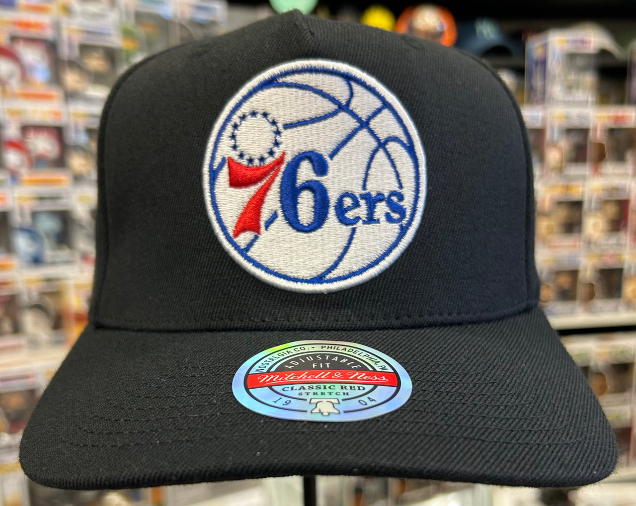 Phila 76ers Mitchell & Ness NBA Snapback Hat 3D Logo Sixers Gray Cap NWT