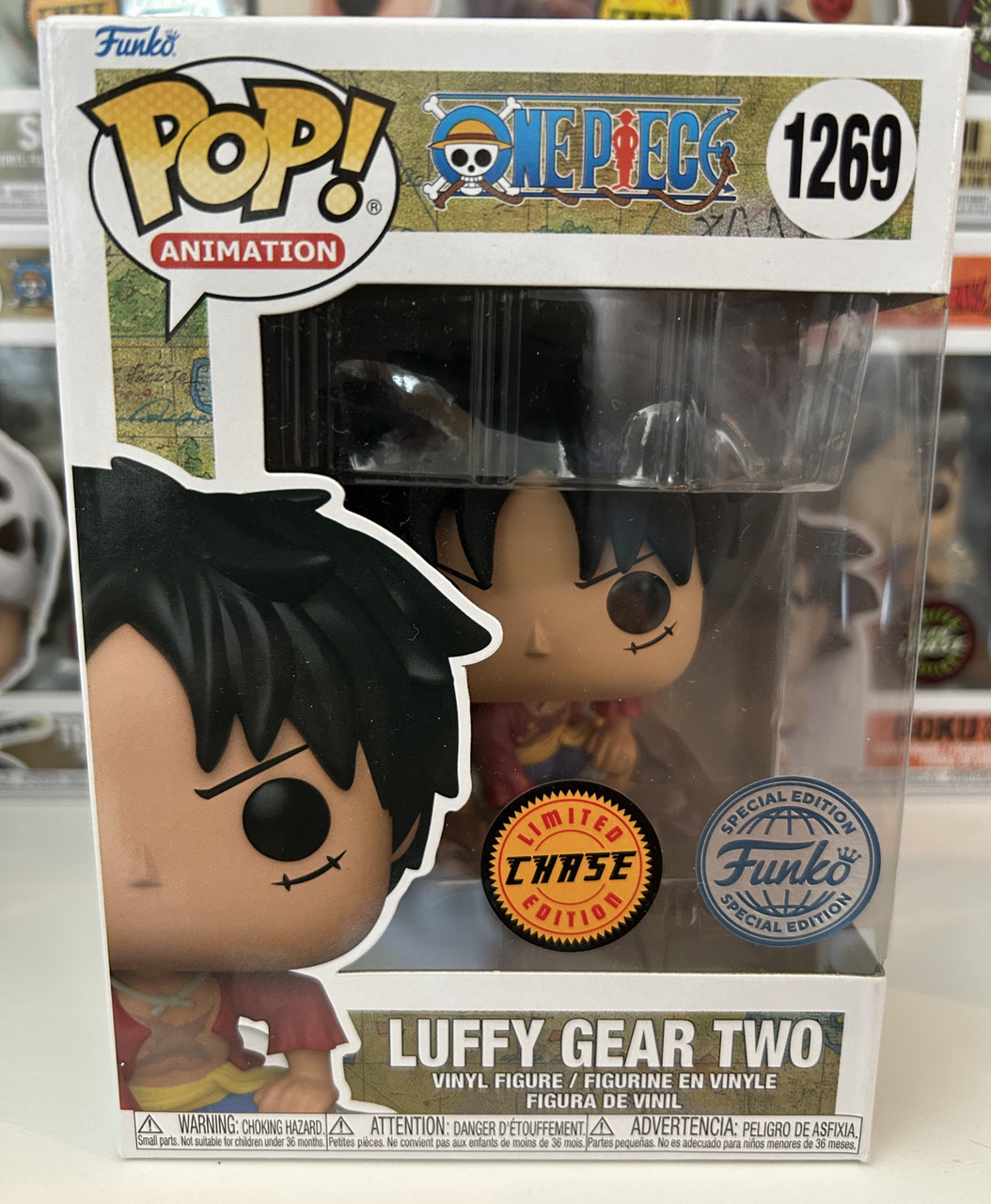 Funko Pop - One Piece 1269 - Luffy Gear Two (Chase