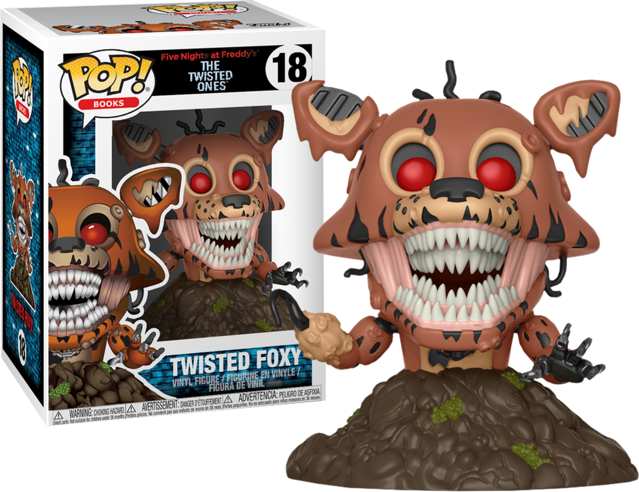 Five Nights At Freddy S The Twisted Ones Twisted Foxy Pop Vinyl