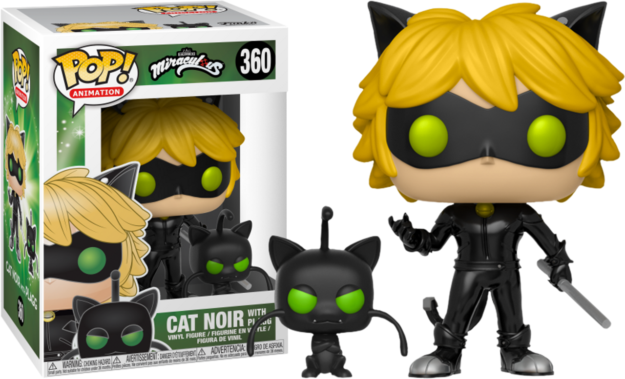 Miraculous Tales Of Ladybug Cat Noir Cat Noir With Plagg Pop