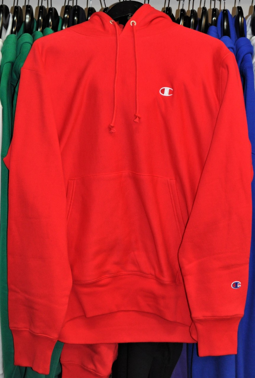 champion reverse weave red