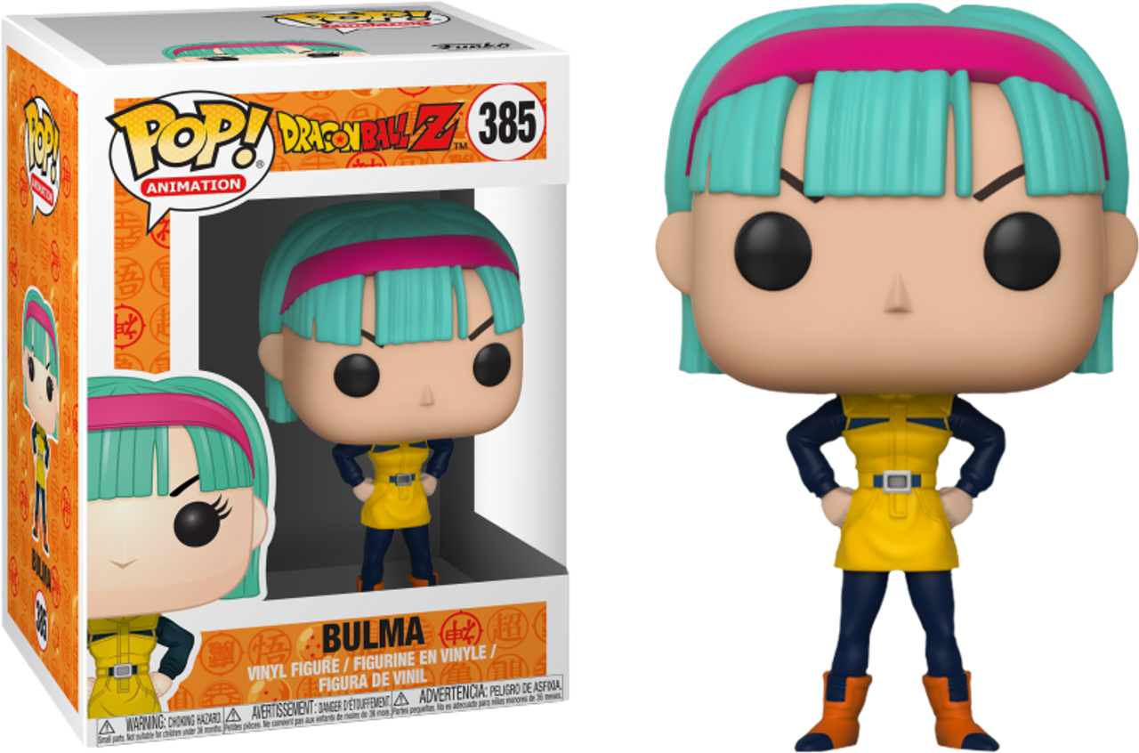 Dragon Ball Z Bulma In Yellow Outfit Pop Vinyl Figure