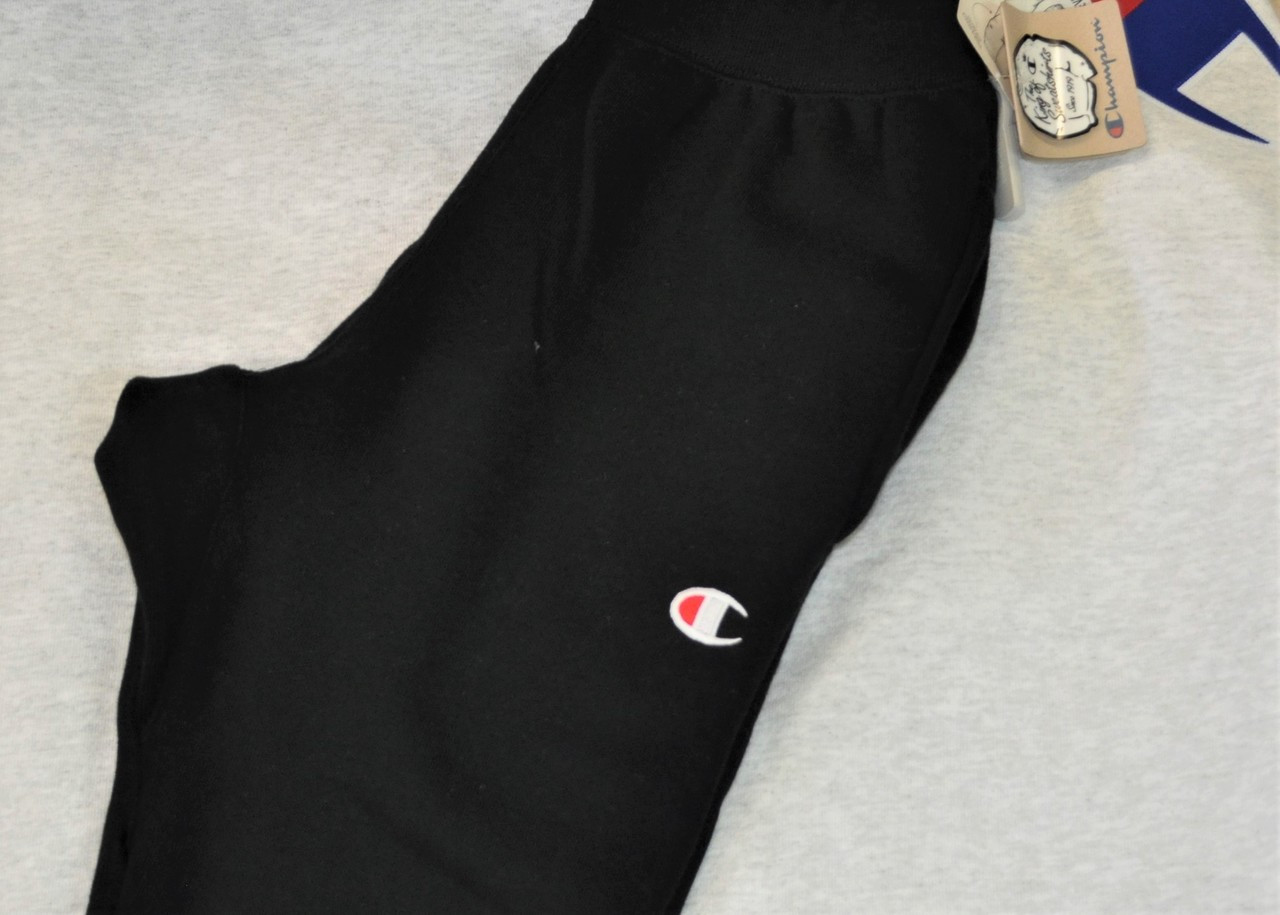 champion black tracksuit