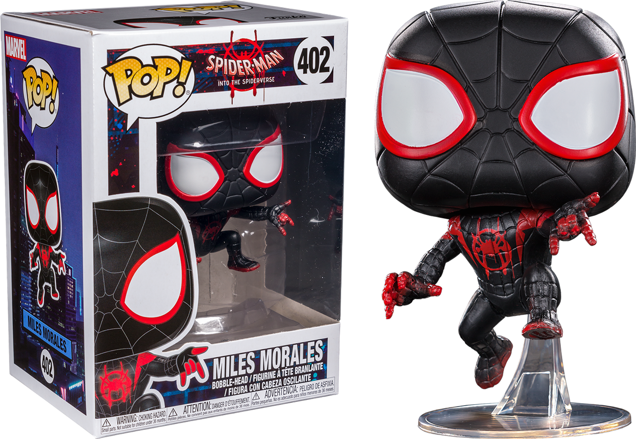 miles morales funko pop keychain