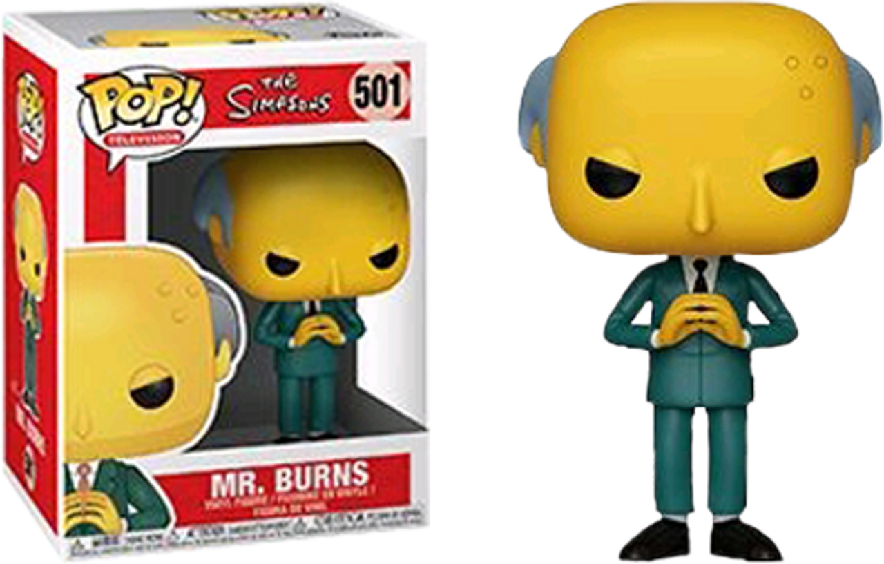 The Simpsons Mr Burns Pop Vinyl Figure