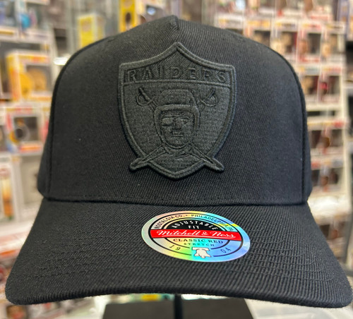 Los Angeles Raiders Deadstock Fit Mitchell & Ness Snapback Hat