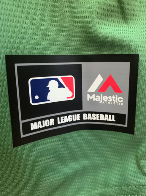 Majestic New York Yankees Neon Green / Blue Jersey (Size XL) — Roots