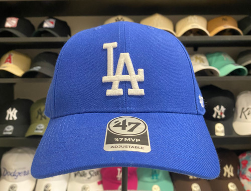 navy blue dodgers snapback