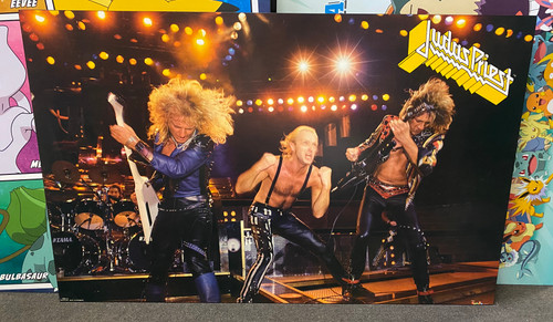 Judas Priest Band Blockmount Wall Hanger Picture