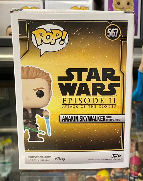 Star Wars: Clone Wars - Anakin Skywalker with lightsabers (2022 Fall Convention Limited Edition) Pop! Vinyl Figure
