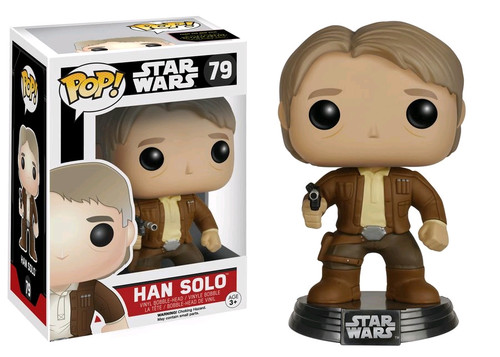 Star Wars Endor Han Solo Pop Vinyl Figure