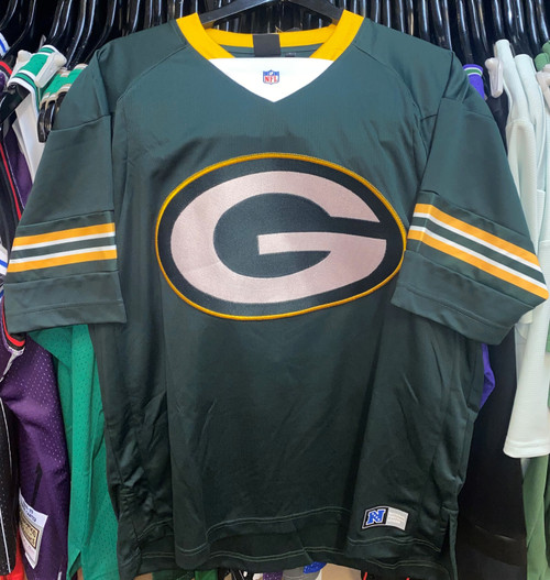 Majestic NFL Mesh Polyester Jersey Shirt - Green Bay Packers, Jerseys, Apparel