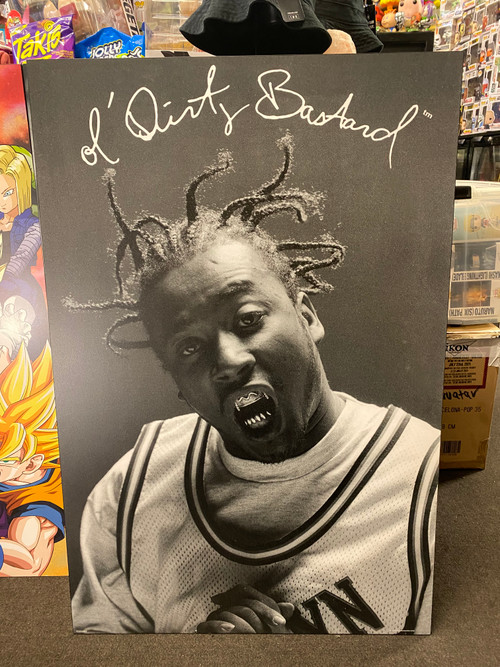 Old Dirty Bastard Blockmount Wall Hanger Picture