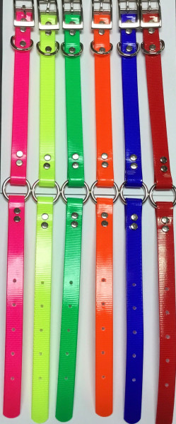 3/4” O Ring and D Ring Beagle Size Dog Collars