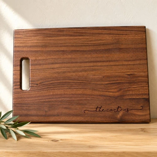 Script Name Cutting Board