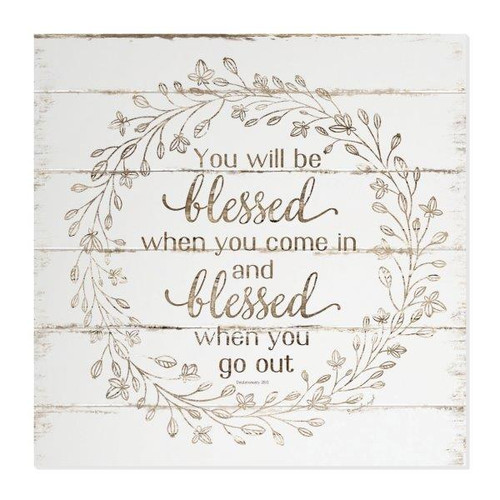 You Will Be Blessed Rustic Wall Sign