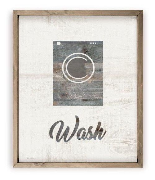 Wash Laundry Sign Rustic Wood Farmhouse Wall Sign