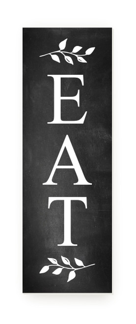 Eat Kitchen Rustic Wood Farmhouse Wall Sign