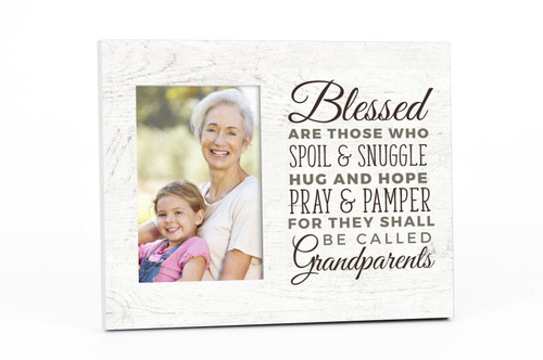 Blessed Are Those Who Spoil & Snuggle Picture Frame For A 4x6 Photo