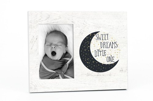 Sweet Dreams Little One Picture Frame For A 4x6 Photo