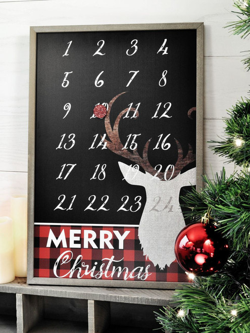 Rudolph Christmas Countdown Calendar 16x24