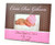 Newborn Baby Announcement Personalized Picture Frame (for boy or girl) For A 4x6 Photo
